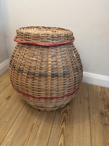 Vintage wicker laundry - vintage, basket