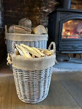 Round Driftwood-wash Wicker