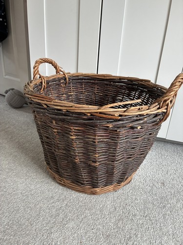 Large dark wicker wood - xx,