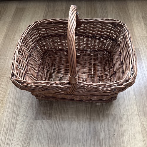 Handmade wicker shopping - handmade,