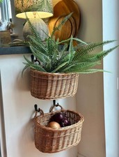 Natural Hanging Wicker Wall